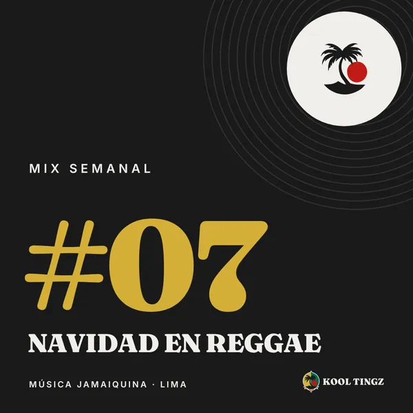 Portada del Kool Tingz Mix #07, Navidad en reggae